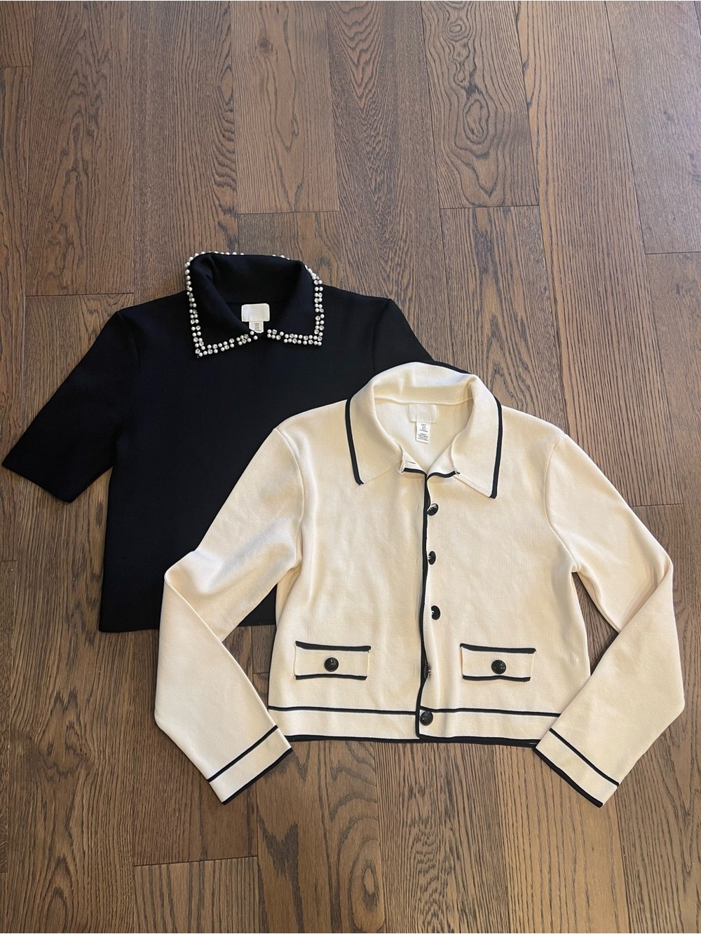 Lot of 2 H&M Sweaters M Holiday